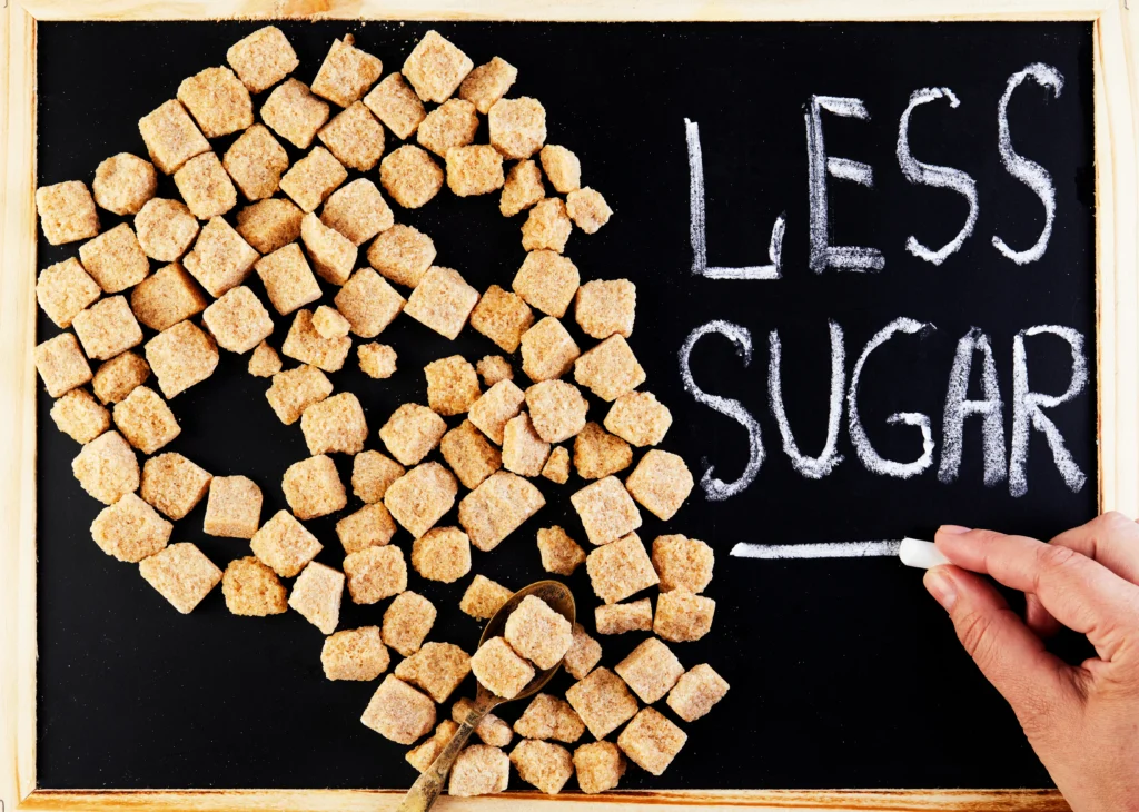 less sugar